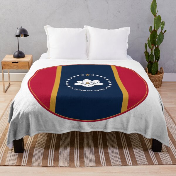 Item preview, Mississippi Circle Flag, Mississippi Flag Icon designed and sold by NTGUILTY.