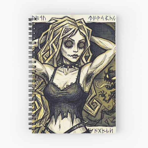 Item preview, Nightmare hairy Armpit demonic horror Goddess designed and sold by Vintage Designs +.