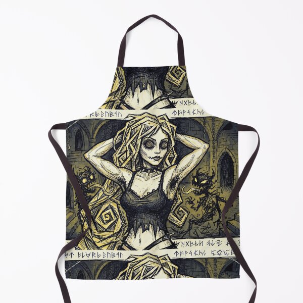 Item preview, Nightmare hairy Armpit demonic horror Goddess designed and sold by Vintage Designs +.