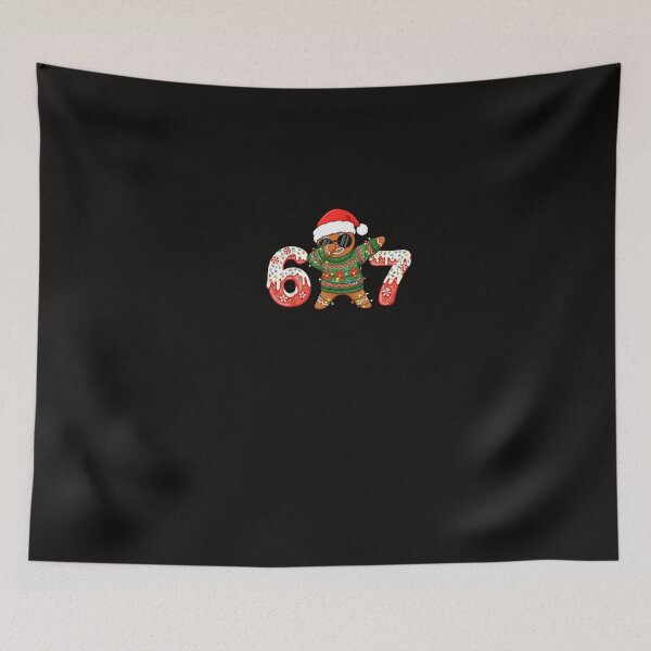 Item preview, Funny Gingerbread Six Seven 67 Ice Cream Drip Christmas Boys  designed and sold by Raulitome.