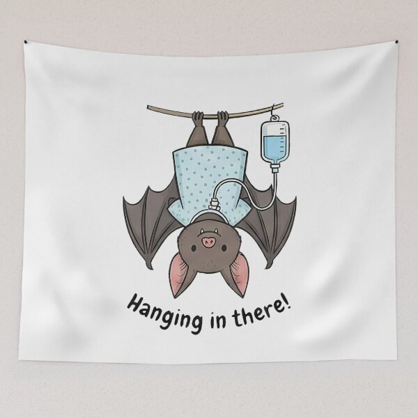 Item preview, Cute Bat Hanging In There IV Patient designed and sold by k3rstman1.