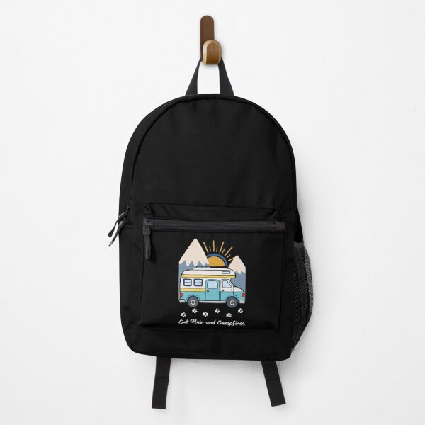 Item preview, Cat Hair and Campfires. RV and Cat design designed and sold by SofikoDesigns.