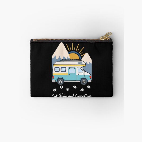 Item preview, Cat Hair and Campfires. RV and Cat design designed and sold by SofikoDesigns.
