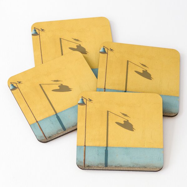 Item preview, Yellow wall with lamp shadows designed and sold by anytka.