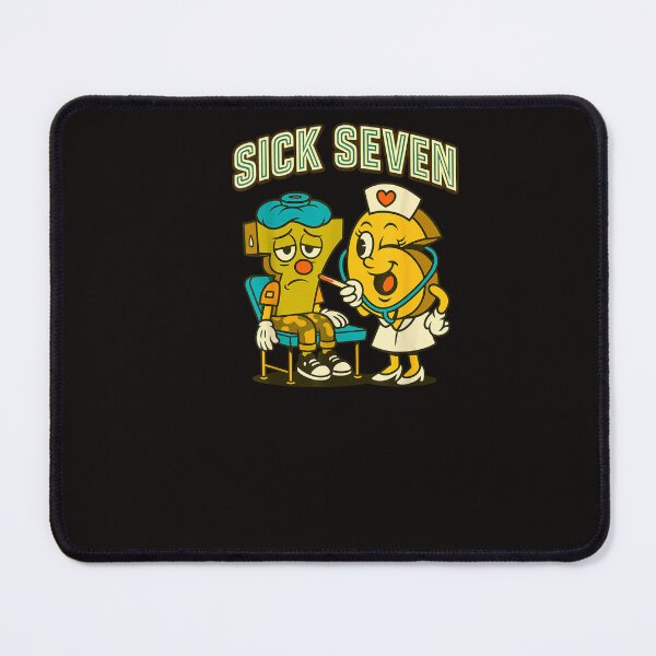 Item preview, Sick Seven 67 Funny Meme Sick 7 and Nurse 6 Six Seven designed and sold by Raulitome.
