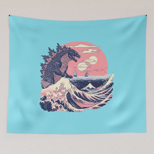 Item preview, Monster at Sea: The Great Wave Edition designed and sold by NatureStyle555.