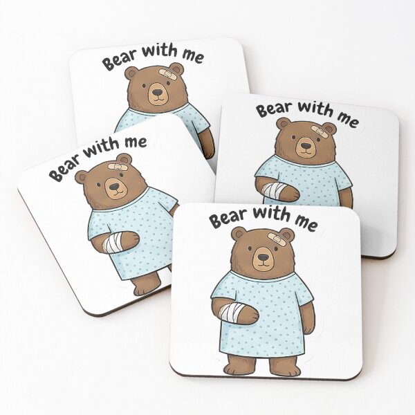 Item preview, Bear With Me Cute Hospital Patient designed and sold by k3rstman1.