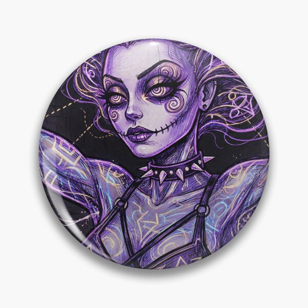 Item preview,  Nightmare hairy Armpit demonic horror Goddess designed and sold by Vintage Designs +.