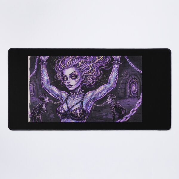 Item preview,  Nightmare hairy Armpit demonic horror Goddess designed and sold by Vintage Designs +.