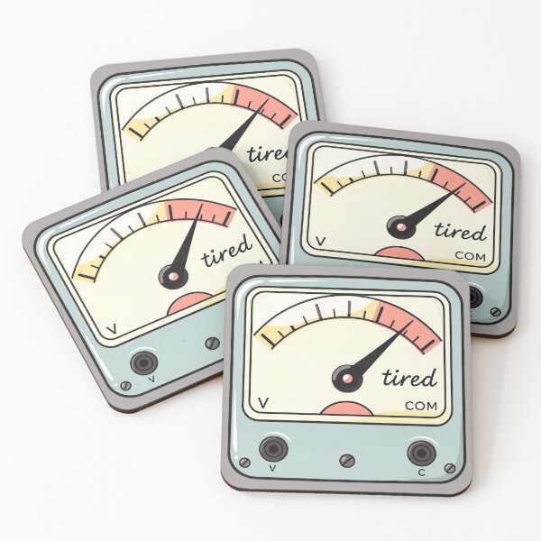 Item preview, Current Mood — Cute Electrical Engineer Voltmeter Design designed and sold by HappySproutArt.