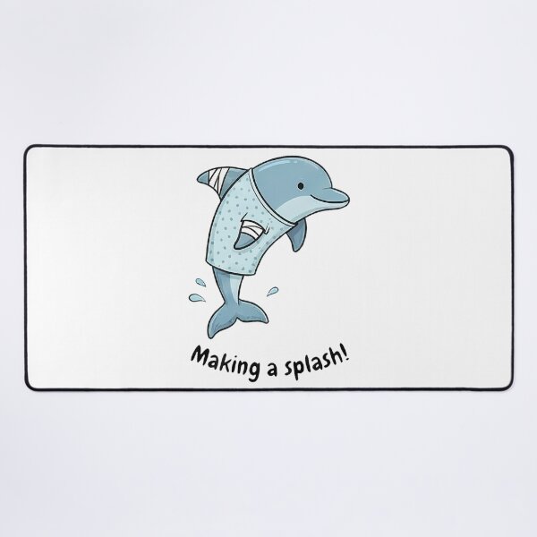 Item preview, Cute Dolphin Making A Splash Recovery designed and sold by k3rstman1.