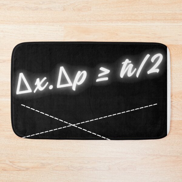 Item preview, Heisenberg’s Uncertainty Principle Minimalist Design designed and sold by TajSprinklz.