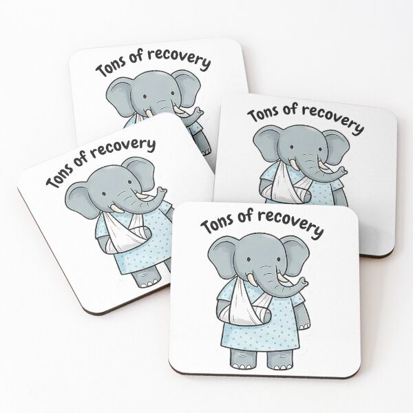 Item preview, Tons of Recovery Elephant Get Well Soon designed and sold by k3rstman1.