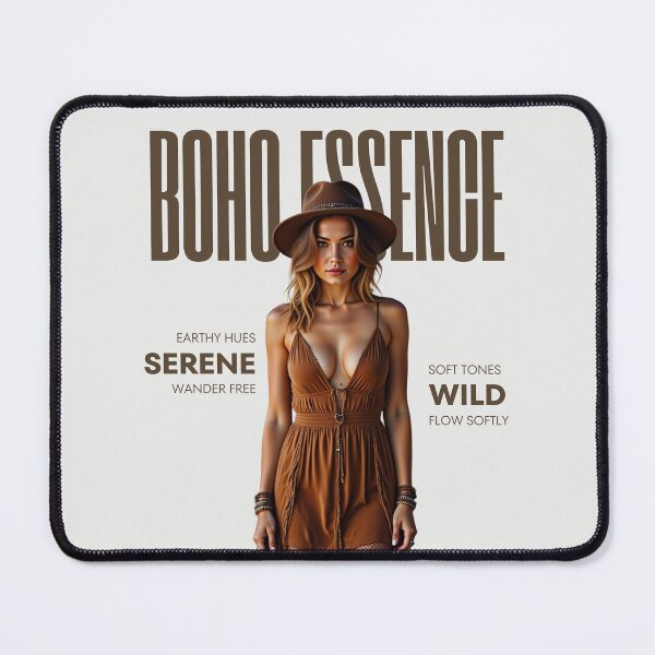 Item preview, Boho Essence – Fashion Editorial Brown Aesthetic designed and sold by MetaModel Studio.