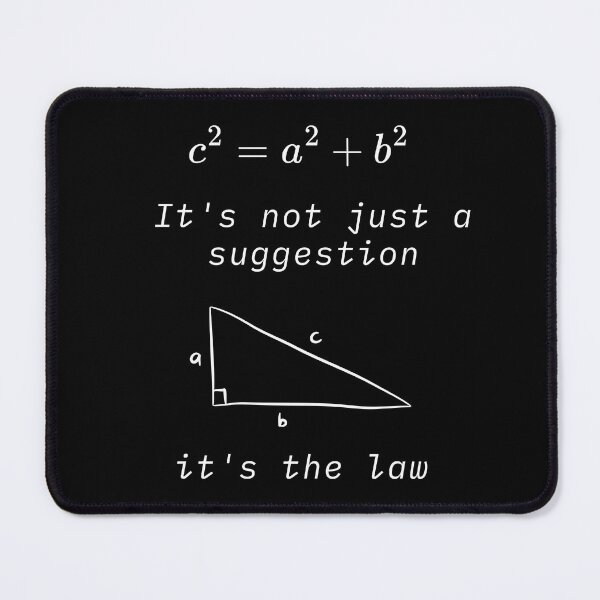 Item preview, It's not just a suggestion, it's the low Funny Math designed and sold by SabAlgoRhythm.