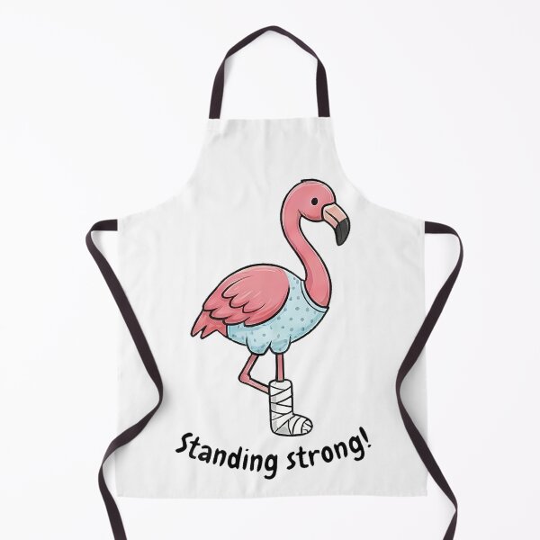 Item preview, Pink Flamingo Broken Leg Standing Strong designed and sold by k3rstman1.