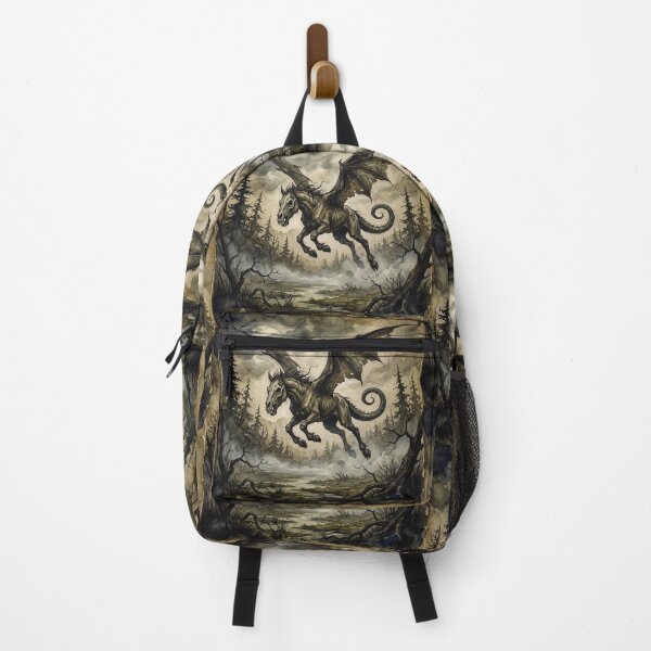 Item preview, Jersey Devil in a Marsh illustration designed and sold by Vintage Designs +.