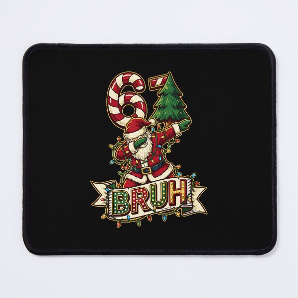 Item preview, 67 Bruh Christmas Santa Six Seven designed and sold by JEFDodsonArt.