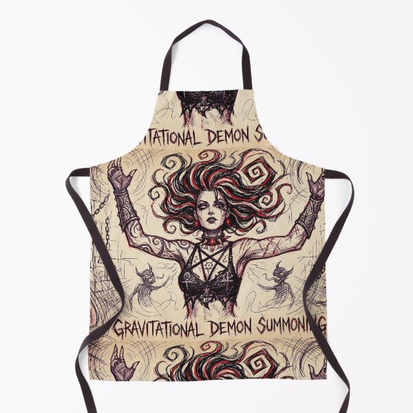Item preview, Nightmare Demon Summoning demonic horror Goddess designed and sold by Vintage Designs +.