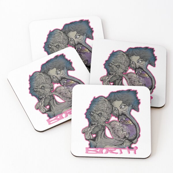 Item preview, Birth – Grotesque Horror Illustration designed and sold by onurunderartworks.