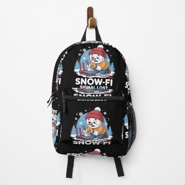 Item preview, Snow-Fi Signal Lost – Sad Snowman Waiting for Wi-Fi Winter Meme designed and sold by CalmDownZone ⭐️⭐️⭐️⭐️⭐️.
