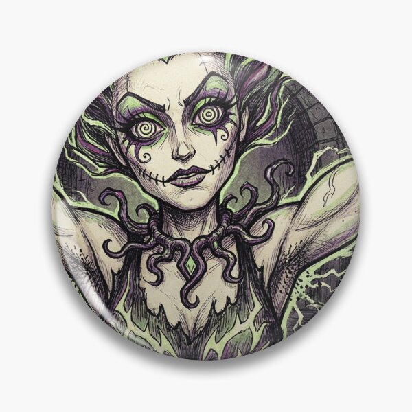 Item preview, Nightmare creepy clown girl demonic horror Goddess designed and sold by Vintage Designs +.