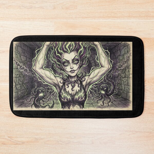 Item preview, Nightmare creepy clown girl demonic horror Goddess designed and sold by Vintage Designs +.