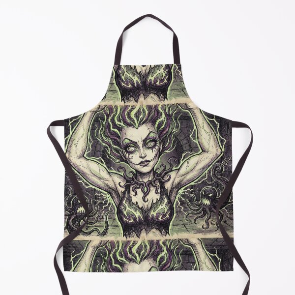 Item preview, Nightmare creepy clown girl demonic horror Goddess designed and sold by Vintage Designs +.