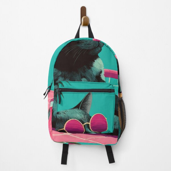 Item preview, Cool cat relaxes by the poolside designed and sold by anytka.