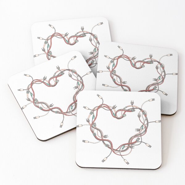 Item preview, Wired But Inspired — Artistic Electrical Engineering Design designed and sold by HappySproutArt.