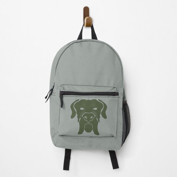 Item preview, Minimalist Dog Logo – Abstract Dark Olive Green Canine Emblem designed and sold by CasuQ1.