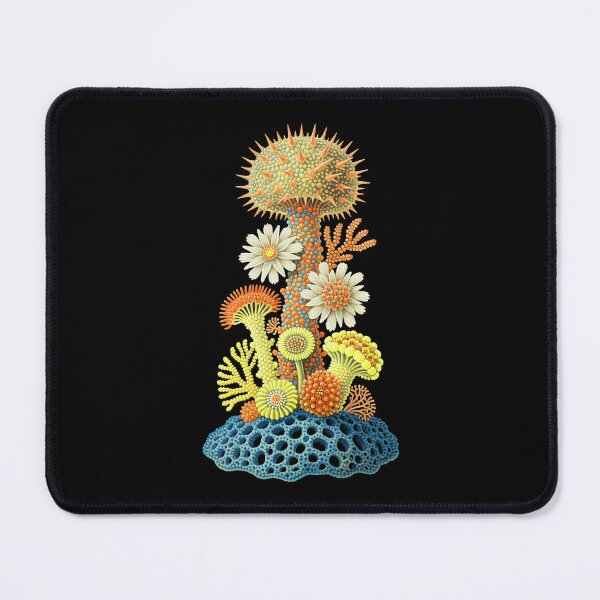 Item preview, Vintage Scientific Yellow Radiolarian and Sea Anemone designed and sold by zzz888.