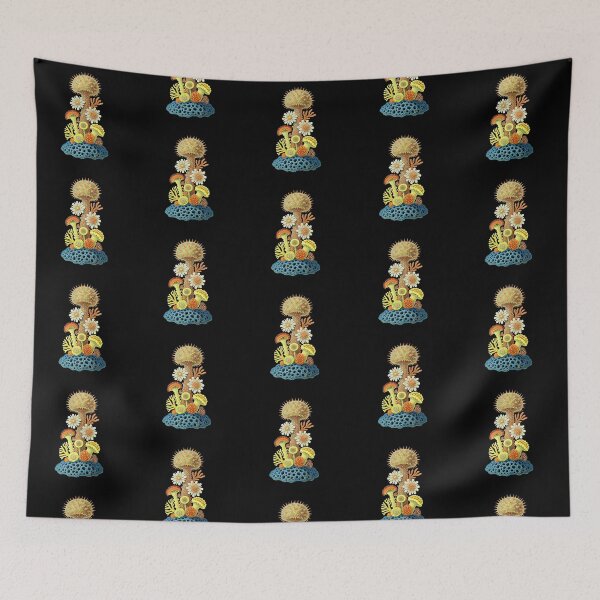 Item preview, Vintage Scientific Yellow Radiolarian and Sea Anemone designed and sold by zzz888.