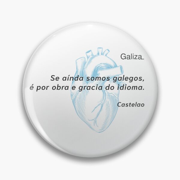 Item preview, Castelao Corazón Galiza We are Galician designed and sold by manudos.