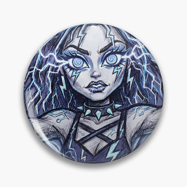 Item preview, Poltergeist horror pop girl illustration designed and sold by Vintage Designs +.