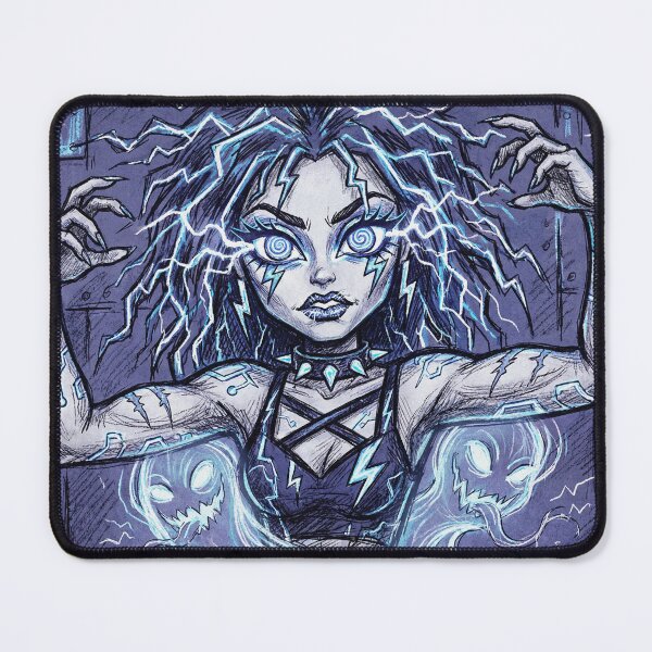 Item preview, Poltergeist horror pop girl illustration designed and sold by Vintage Designs +.