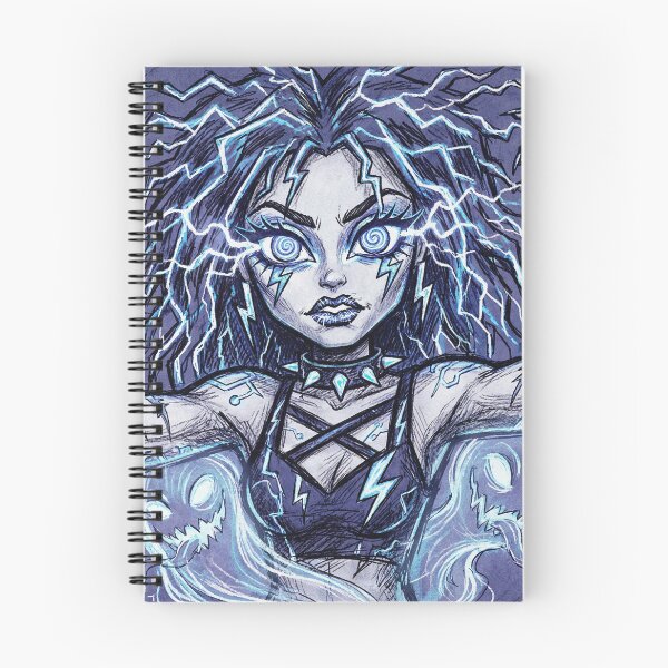 Item preview, Poltergeist horror pop girl illustration designed and sold by Vintage Designs +.