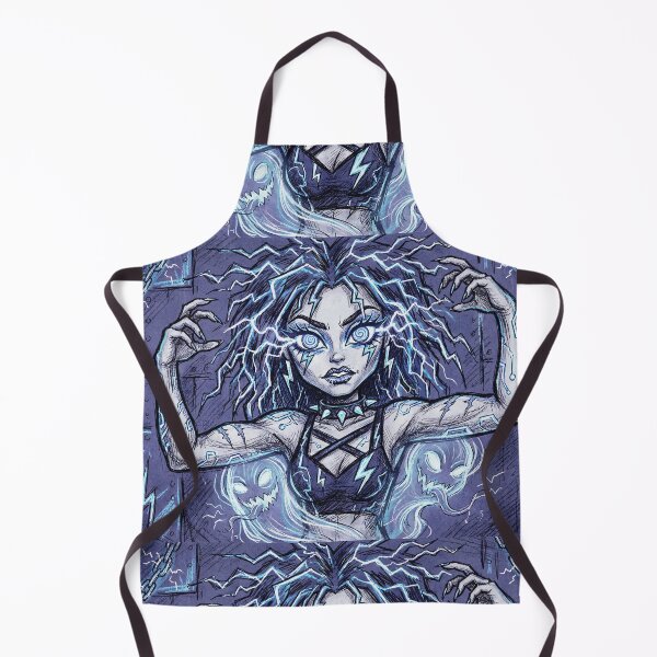 Item preview, Poltergeist horror pop girl illustration designed and sold by Vintage Designs +.