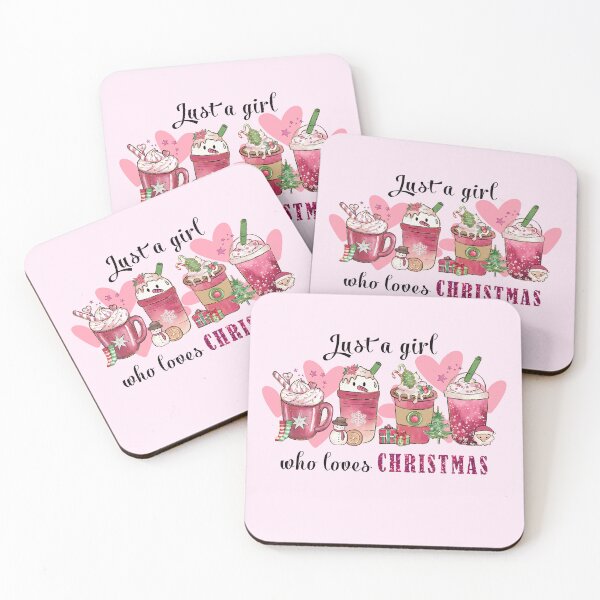 Item preview, Just a Girl Who Loves Christmas: Festive & Fun Holiday Vibes designed and sold by Fairy Dust Hollow.