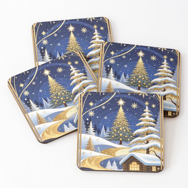 Item preview, Christmas in a cabin designed and sold by Hernandus.
