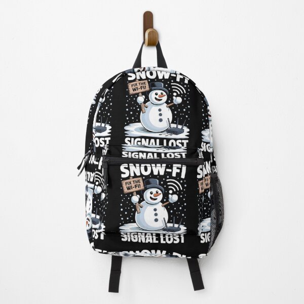 Item preview, Snow-Fi Signal Lost – Freezing Snowman Funny Wi-Fi Crisis Design designed and sold by CalmDownZone ⭐️⭐️⭐️⭐️⭐️.