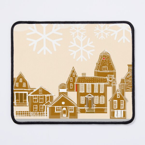 Item preview, Gingerbread Village Square designed and sold by Ginger Tea Studio.