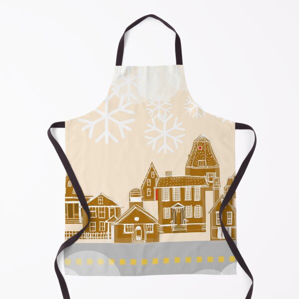 Item preview, Gingerbread Village Square designed and sold by Ginger Tea Studio.