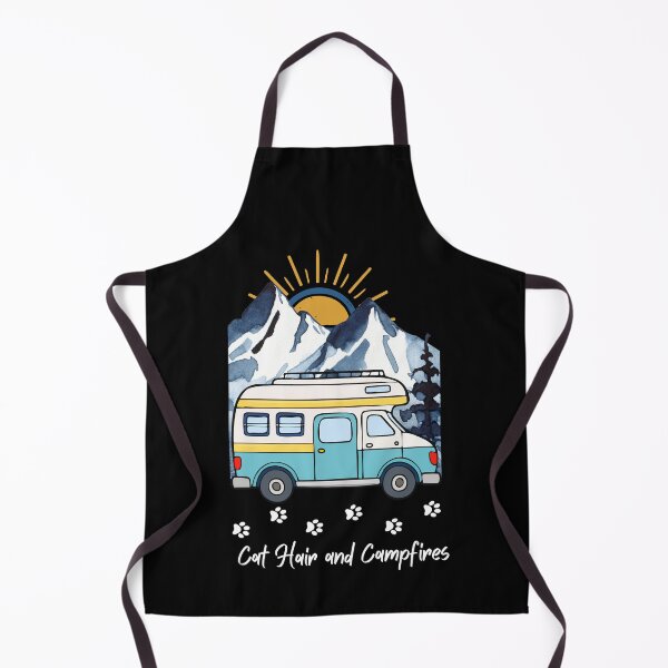 Item preview, Pelo de gato y fogatas. Diseño de autocaravanas y gatos. designed and sold by SofikoDesigns.