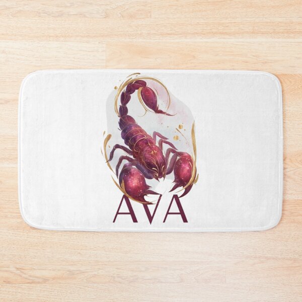 Item preview, Ava – Scorpio Zodiac Scorpion Design designed and sold by AlexLineArt.