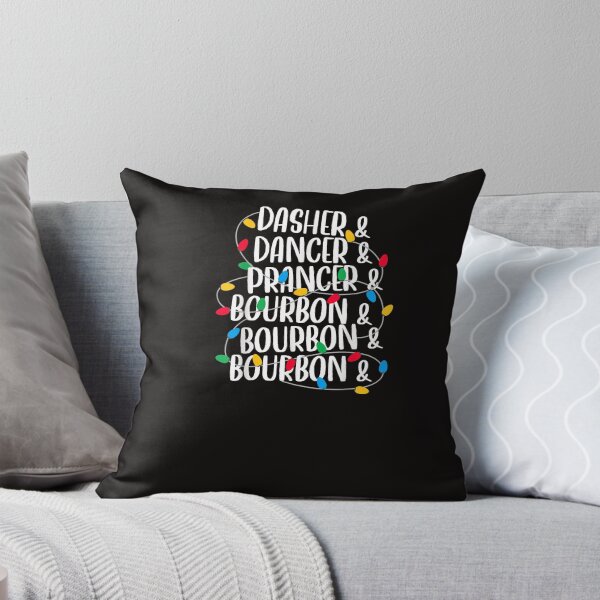 Item preview, Dasher Dancer Prancer & Bourbon Christmas Lights Reindeer designed and sold by Raulitome.