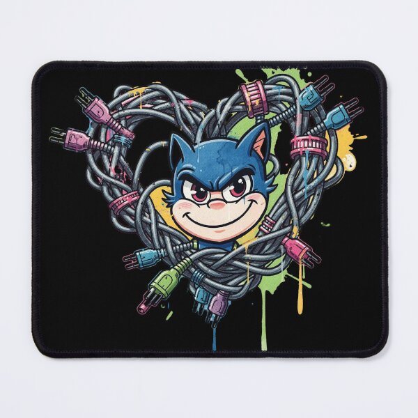 Item preview, Wired But Inspired — Artistic Electrical Engineering Graffiti Design designed and sold by HappySproutArt.