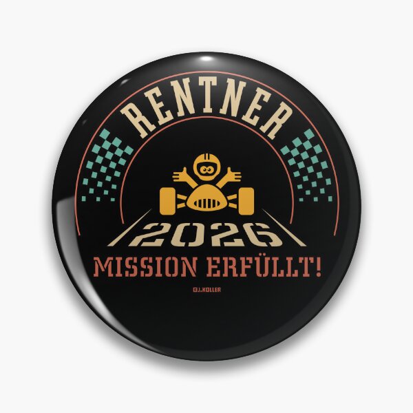Item preview, Retirees 2026 – Mission Accomplished (Retirement / Retirement / Finish Line / 4C) designed and sold by Roderix.