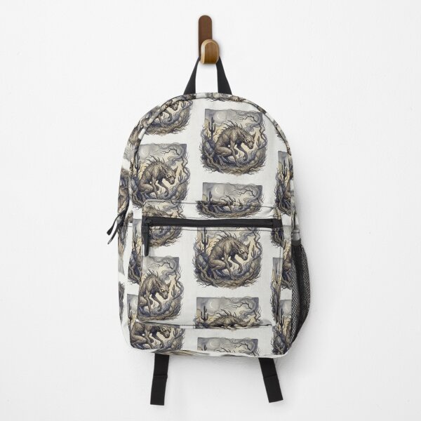 Item preview, Chupacabra in the Desert on a Moonlit night designed and sold by Vintage Designs +.