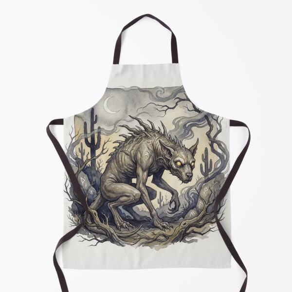 Item preview, Chupacabra in the Desert on a Moonlit night designed and sold by Vintage Designs +.